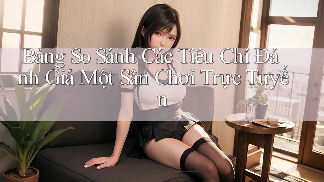 Bảng So Sánh Các Tiêu Chí Đánh Giá Một Sân Chơi Trực Tuyến