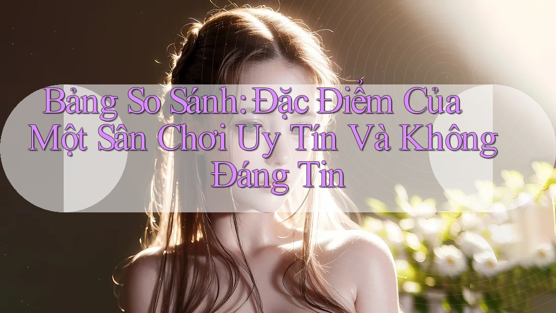Bảng So Sánh: Đặc Điểm Của Một Sân Chơi Uy Tín Và Không Đáng Tin
