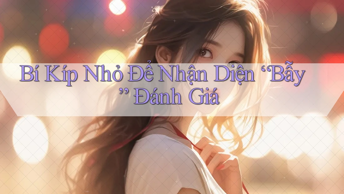 Bí Kíp Nhỏ Để Nhận Diện “Bẫy” Đánh Giá Bí Kíp Nhỏ Để Nhận Diện “Bẫy” Đánh Giá