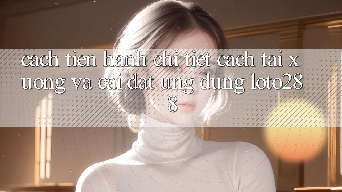 Cách tiến hành Chi Tiết Cách Tải xuống Và Cài Đặt Ứng dụng Loto288