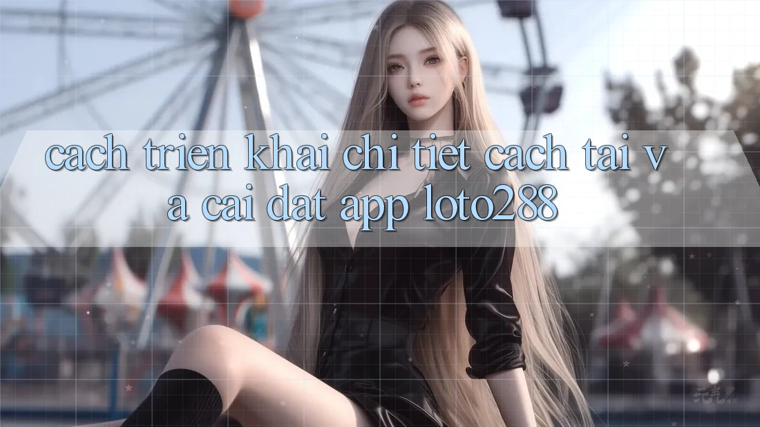 Cách triển khai Chi Tiết Cách Tải Và Cài Đặt App Loto288