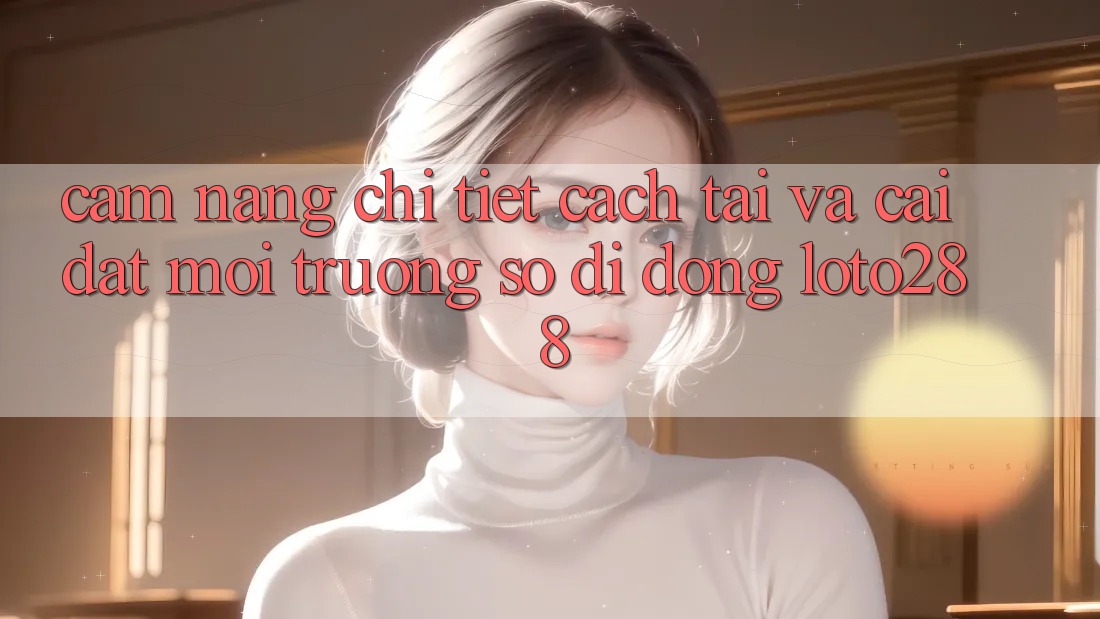 Cẩm nang Chi Tiết Cách Tải Và Cài Đặt Môi trường số di động Loto288