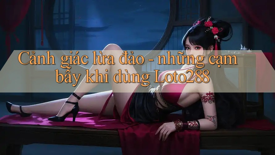 Cảnh giác lừa đảo - những cạm bẫy khi dùng Loto288