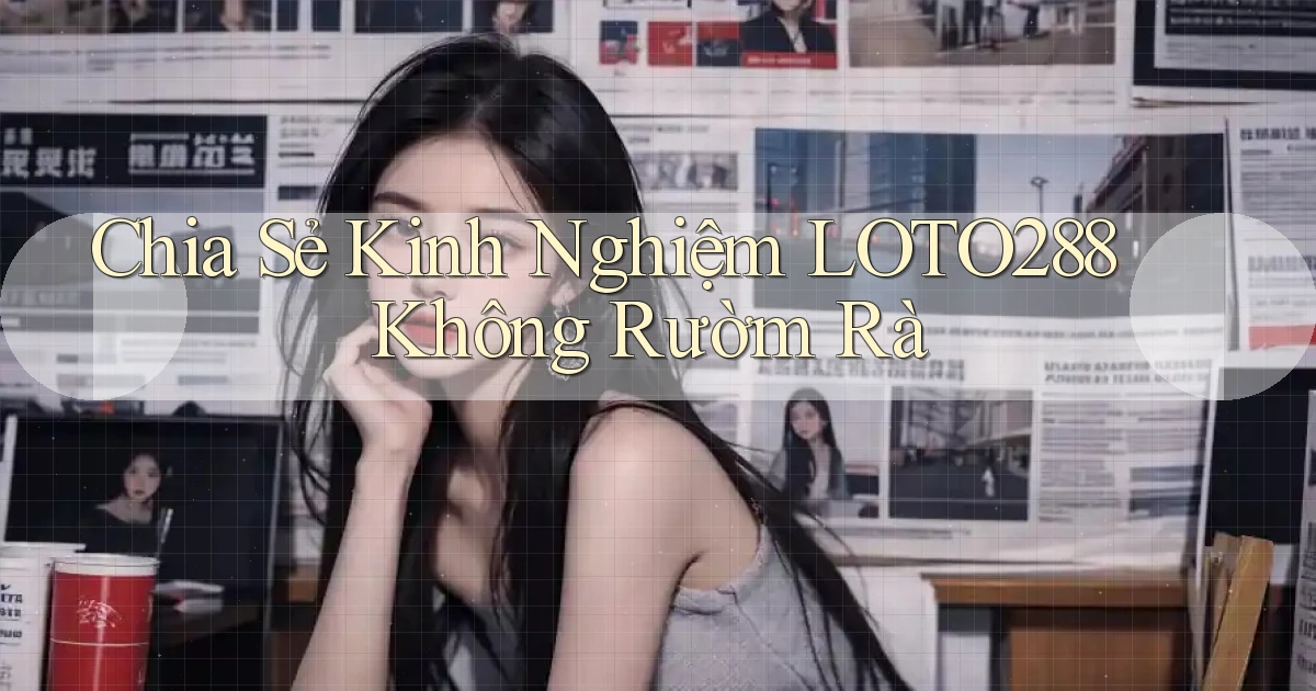 chia sẻ kinh nghiệm loto288 không rườm rà