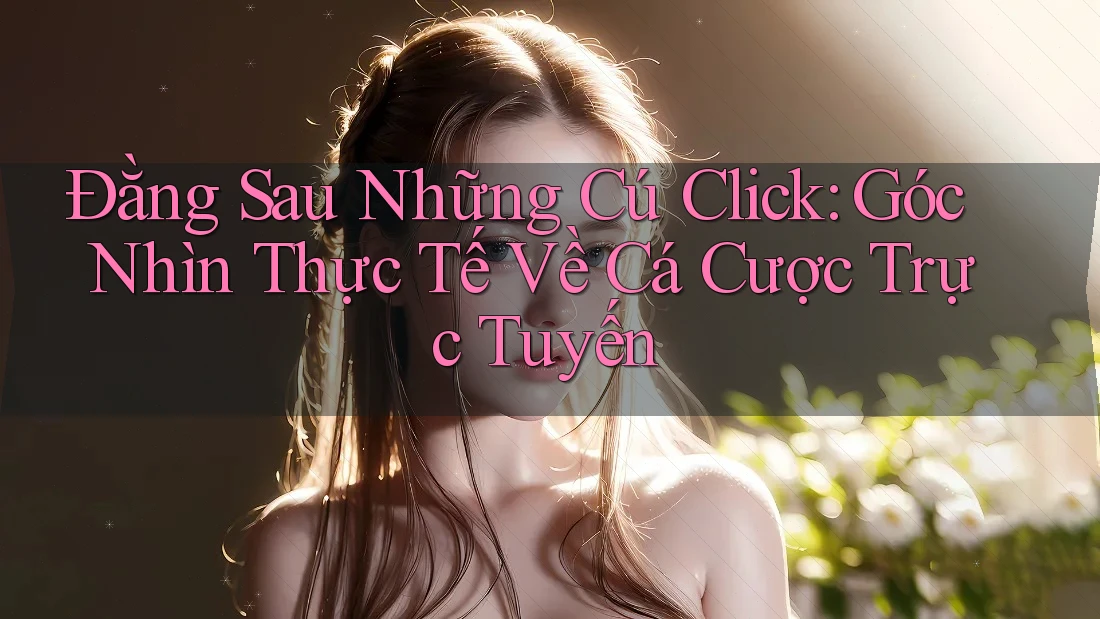 Đằng Sau Những Cú Click: Góc Nhìn Thực Tế Về Cá Cược Trực Tuyến