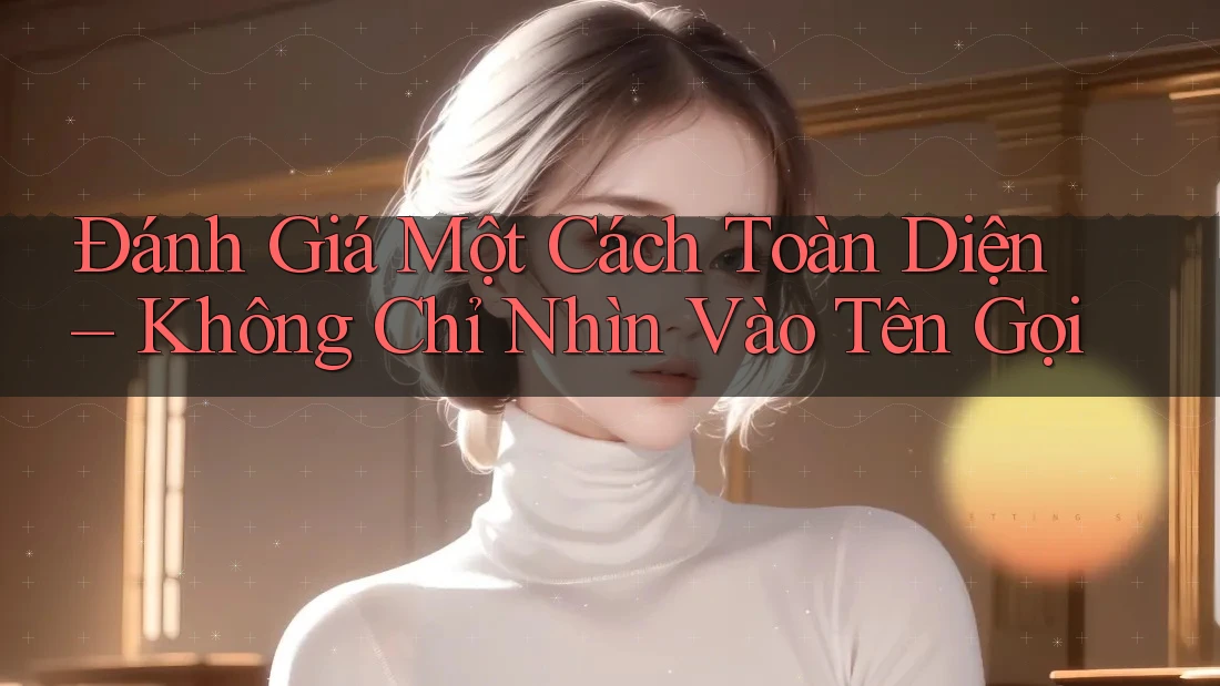 Đánh Giá Một Cách Toàn Diện – Không Chỉ Nhìn Vào Tên Gọi