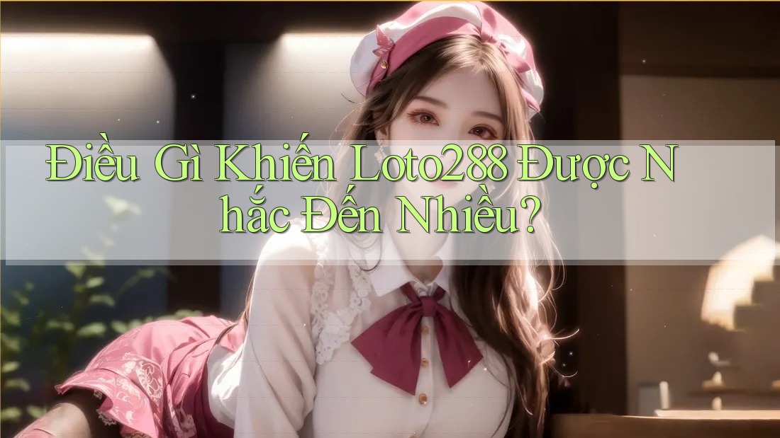 Điều Gì Khiến Loto288 Được Nhắc Đến Nhiều? Điều Gì Khiến Loto288 Được Nhắc Đến Nhiều?
