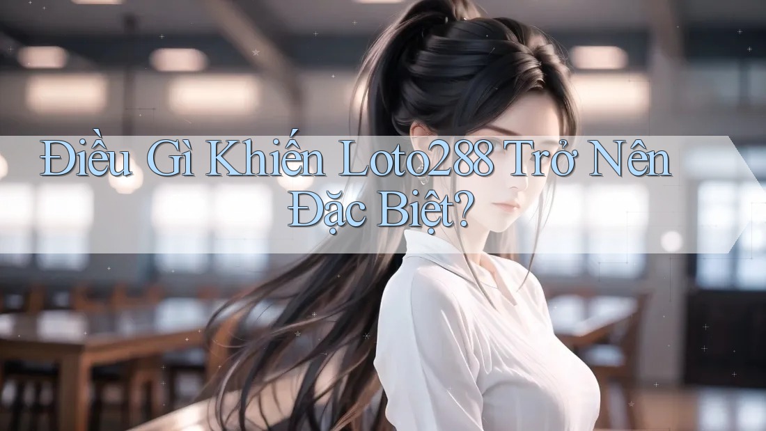 Điều Gì Khiến Loto288 Trở Nên Đặc Biệt?