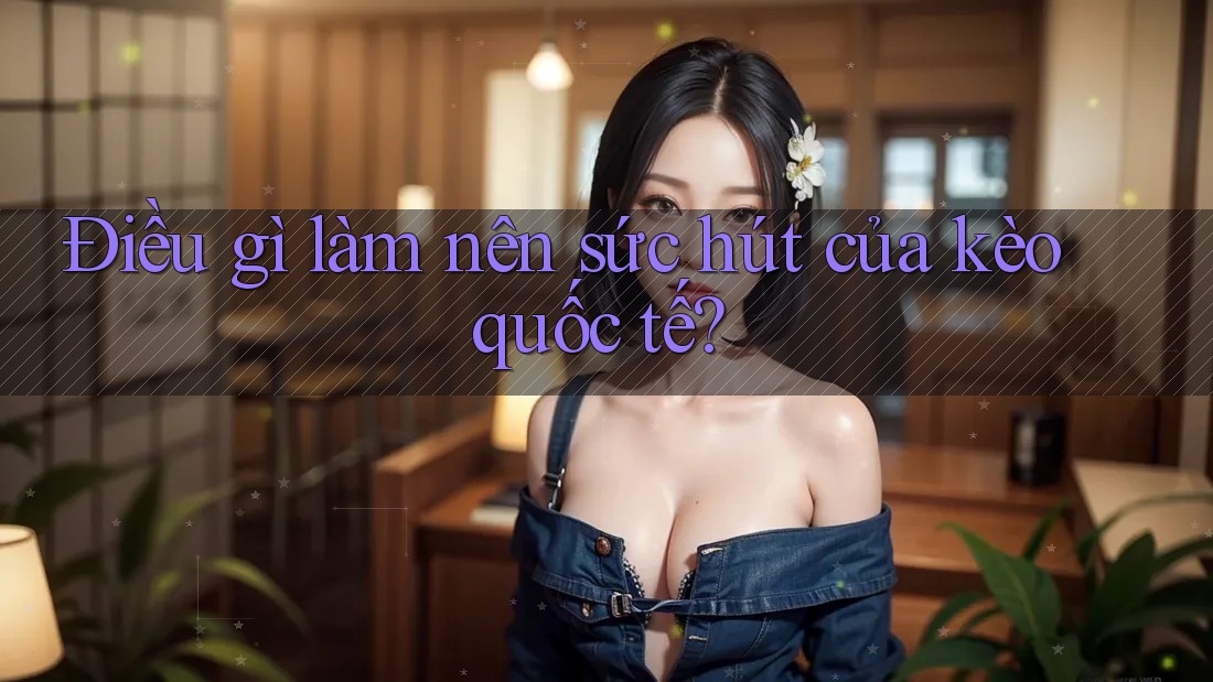 Điều gì làm nên sức hút của kèo quốc tế?