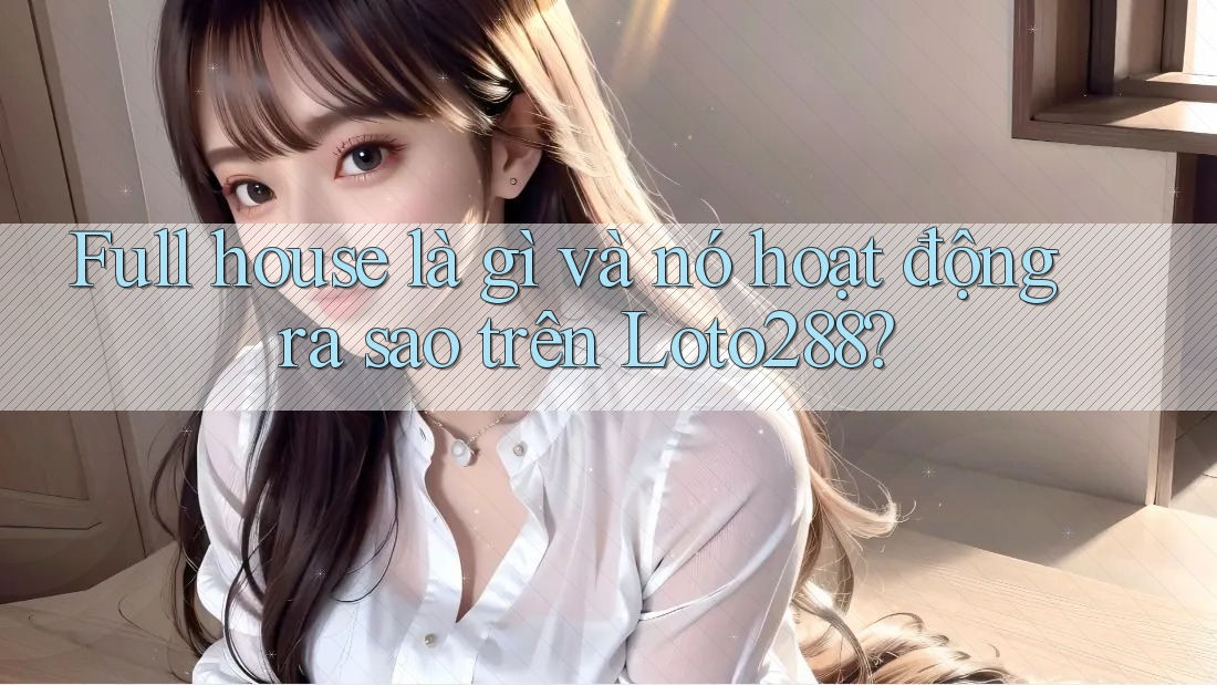 Full house là gì và nó hoạt động ra sao trên Loto288?