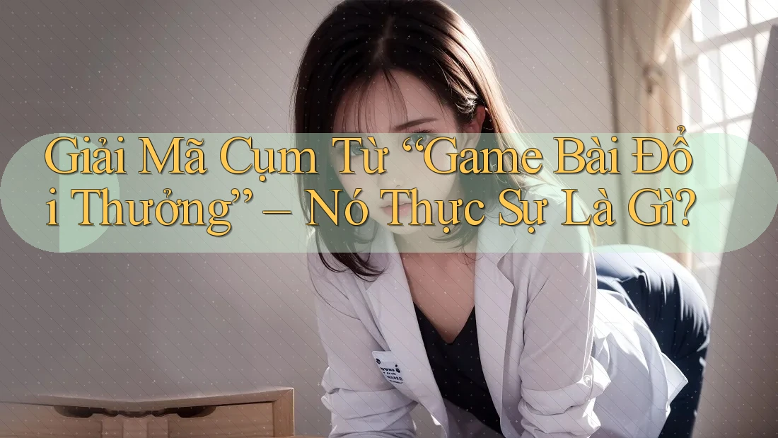 Giải Mã Cụm Từ “Game Bài Đổi Thưởng” – Nó Thực Sự Là Gì?