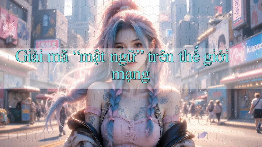 Giải mã “mật ngữ” trên thế giới mạng