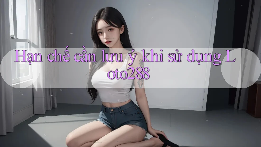 Hạn chế cần lưu ý khi sử dụng loto288