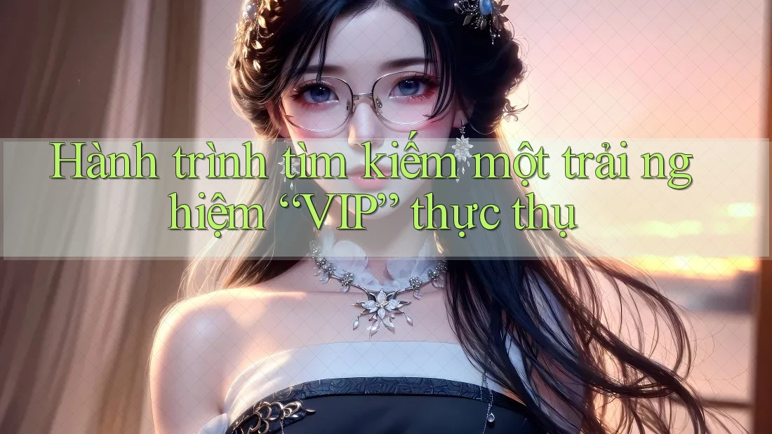 Hành trình tìm kiếm một trải nghiệm “VIP” thực thụ