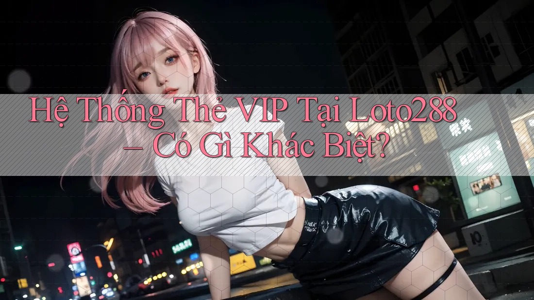 Hệ Thống Thẻ VIP Tại Loto288 – Có Gì Khác Biệt?