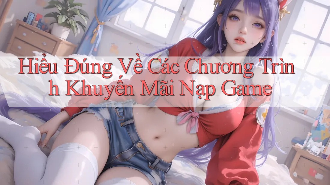 Hiểu Đúng Về Các Chương Trình Khuyến Mãi Nạp Game