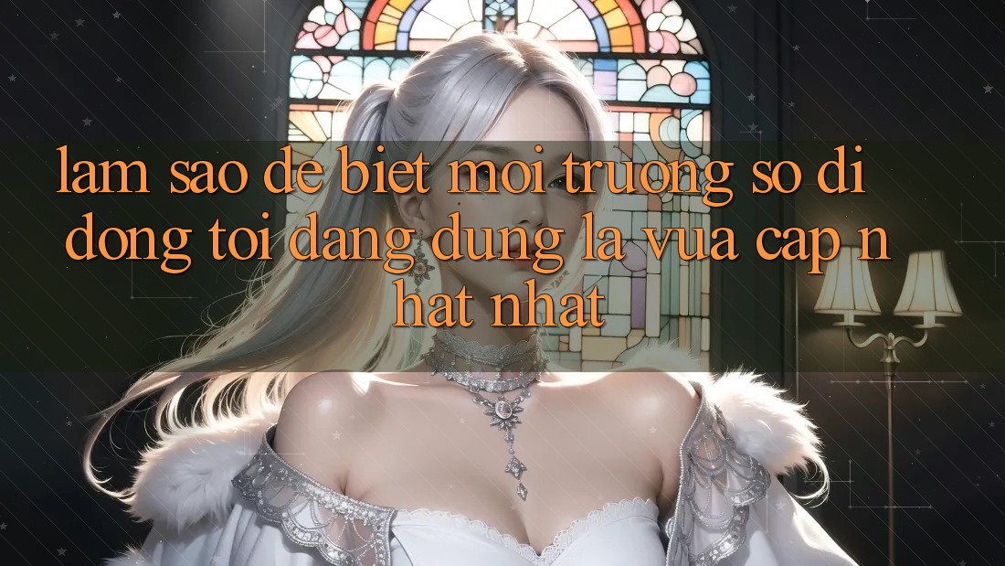 Làm sao để biết môi trường số di động tôi đang dùng là vừa cập nhật nhất?