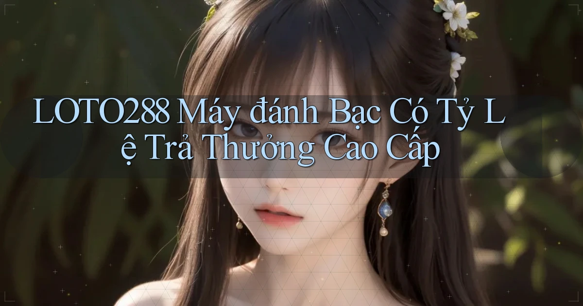 loto288  máy đánh bạc có tỷ lệ trả thưởng cao cấp