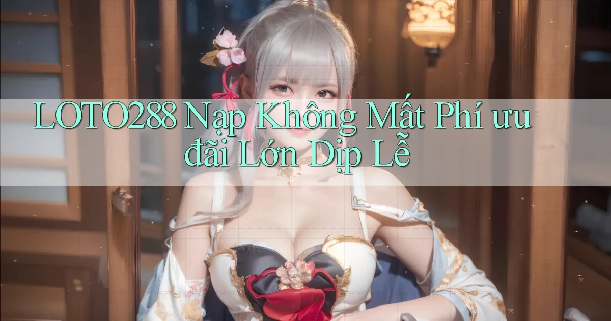 loto288 nạp không mất phí ưu đãi lớn dịp lễ