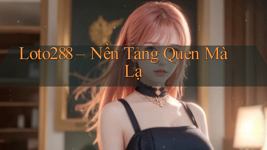 Loto288 – Nền Tảng Quen Mà Lạ