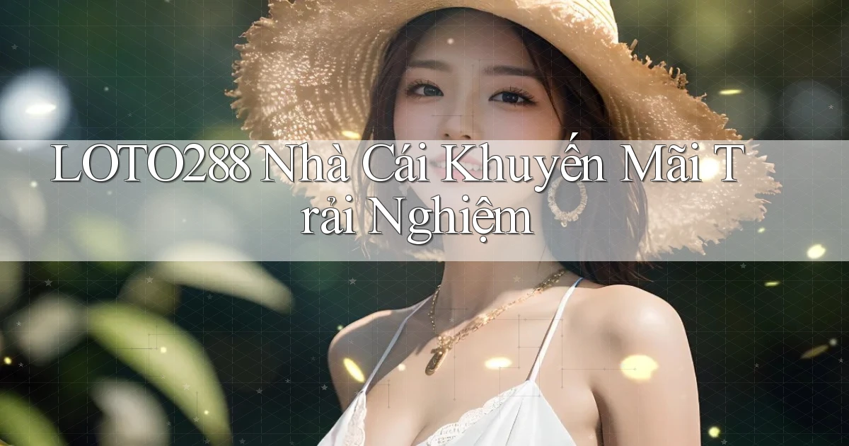 loto288  nhà cái khuyến mãi trải nghiệm