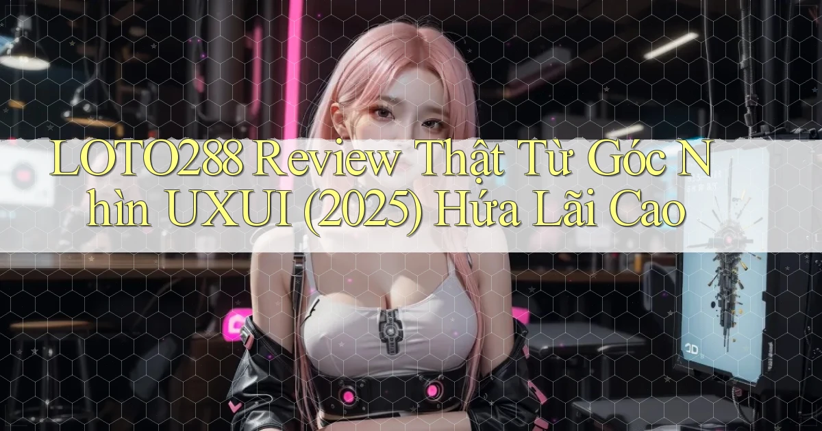 Loto288 review thật từ góc nhìn UXUI (2025) hứa lãi cao