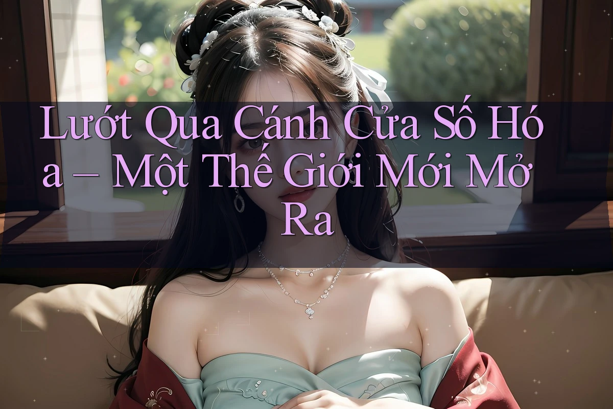 Lướt Qua Cánh Cửa Số Hóa – Một Thế Giới Mới Mở Ra