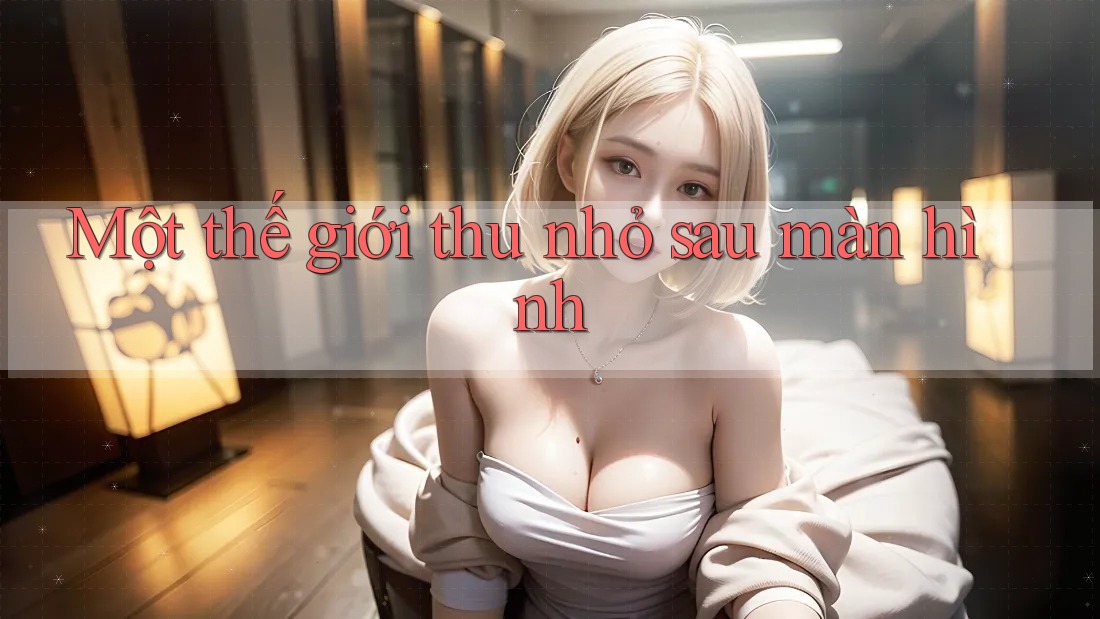 Một thế giới thu nhỏ sau màn hình