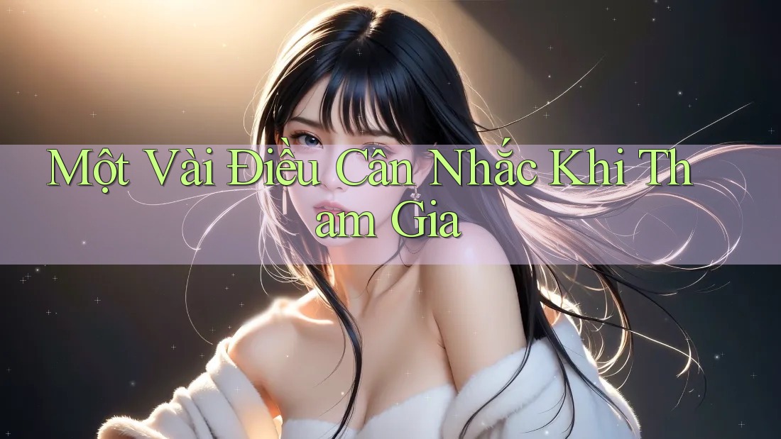 Một Vài Điều Cân Nhắc Khi Tham Gia