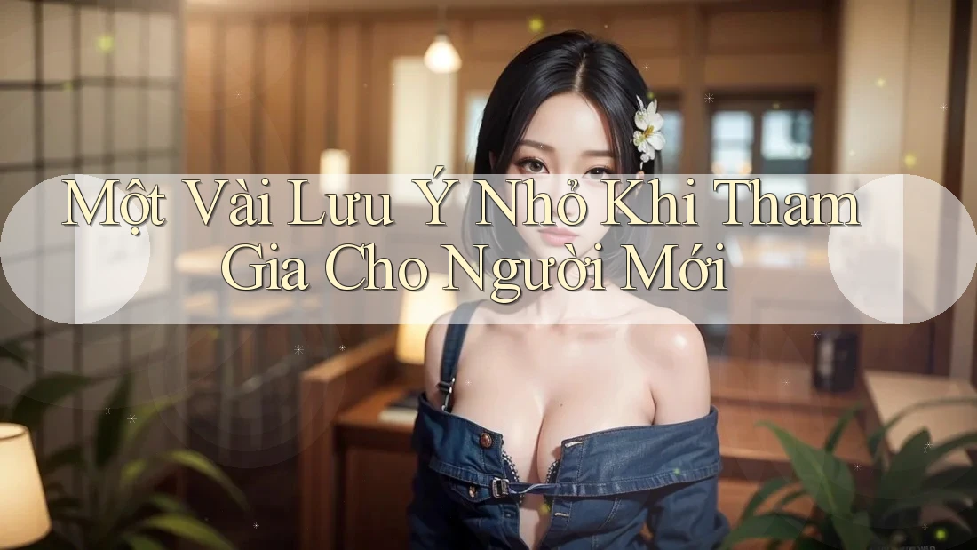 Một Vài Lưu Ý Nhỏ Khi Tham Gia Cho Người Mới