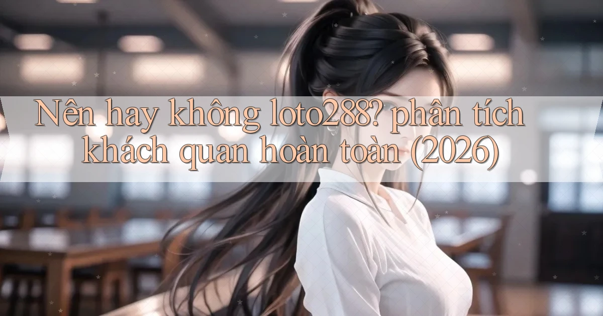 Nên hay không loto288 phân tích khách quan hoàn toàn (2026)