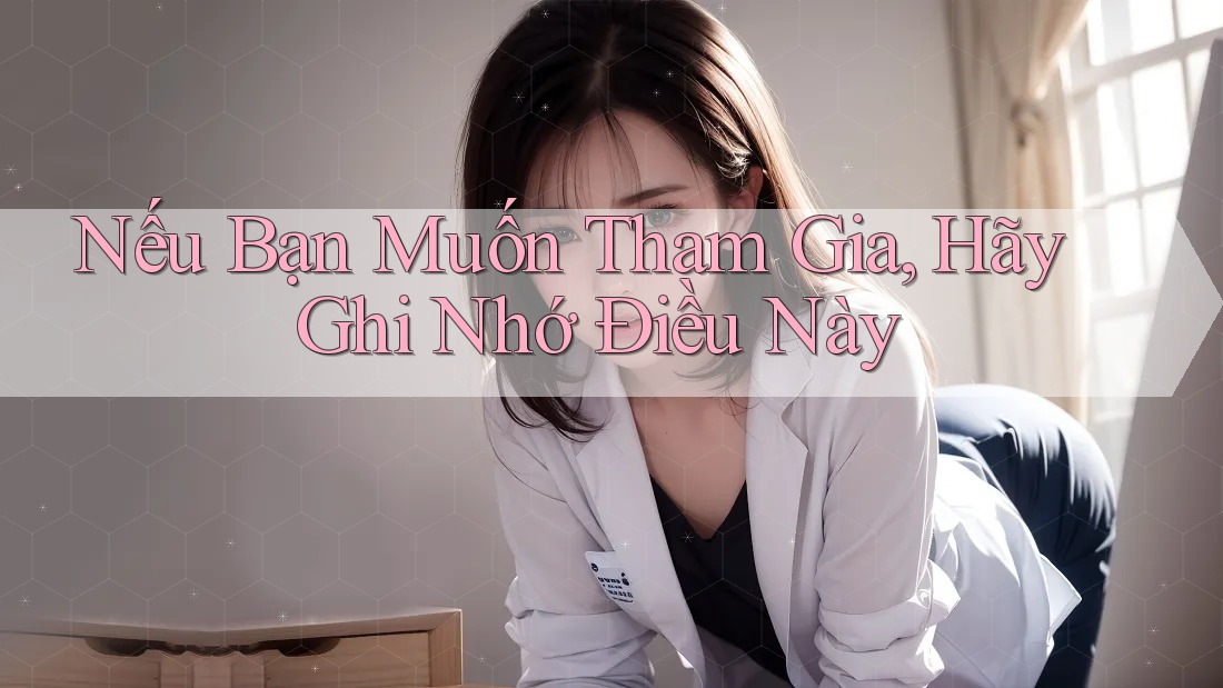 Nếu Bạn Muốn Tham Gia, Hãy Ghi Nhớ Điều Này