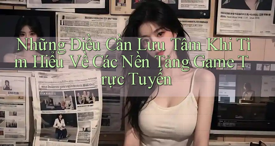 Những Điều Cần Lưu Tâm Khi Tìm Hiểu Về Các Nền Tảng Game Trực Tuyến