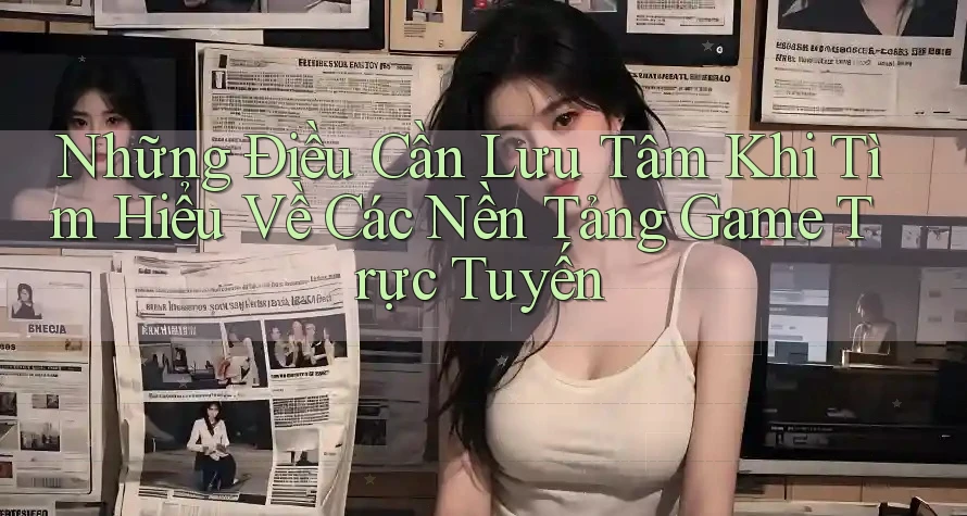 Những Điều Cần Lưu Tâm Khi Tìm Hiểu Về Các Nền Tảng Game Trực Tuyến