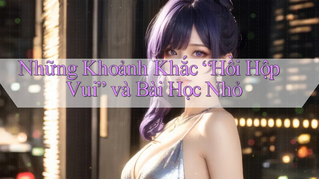Những Khoảnh Khắc “Hồi Hộp Vui” và Bài Học Nhỏ