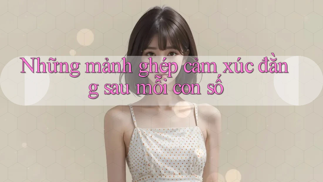 Những mảnh ghép cảm xúc đằng sau mỗi con số