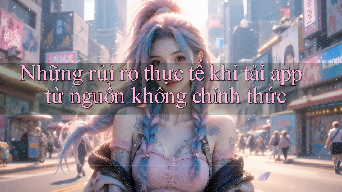 Những rủi ro thực tế khi tải app từ nguồn không chính thức