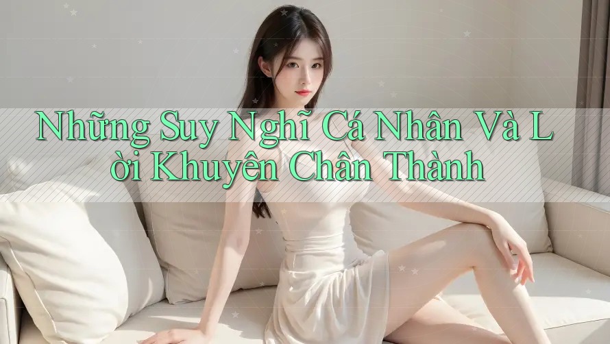 Những Suy Nghĩ Cá Nhân Và Lời Khuyên Chân Thành