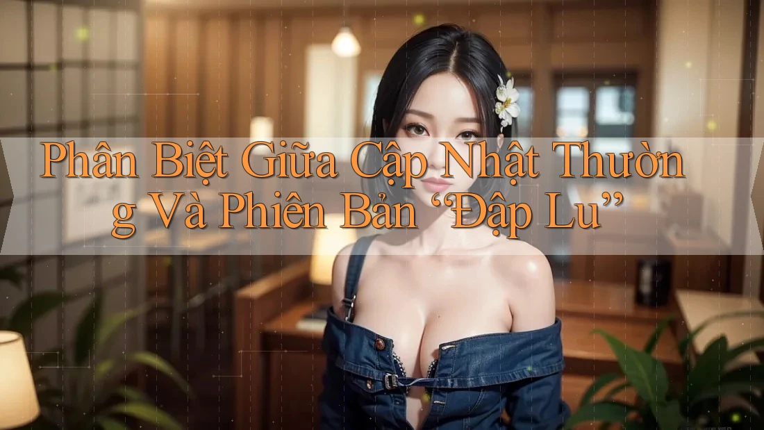 Phân Biệt Giữa Cập Nhật Thường Và Phiên Bản “Đập Lu”