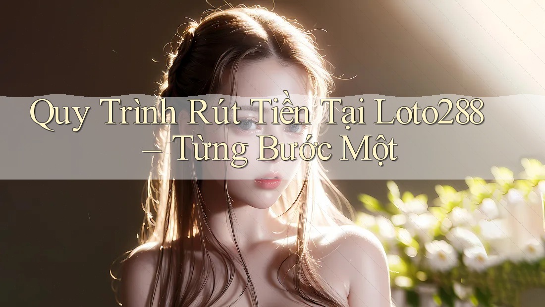 Quy Trình Rút Tiền Tại Loto288 – Từng Bước Một