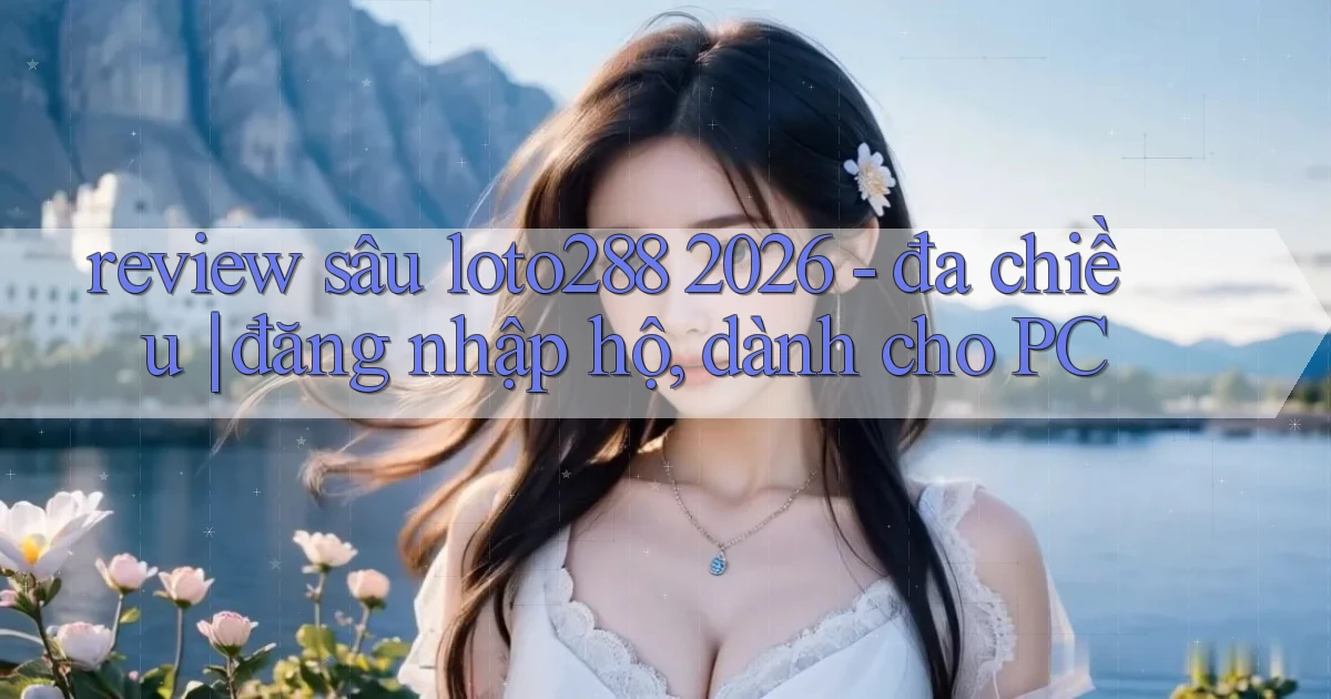 review sâu loto288 2026   đa chiều đăng nhập hộ, dành cho PC
