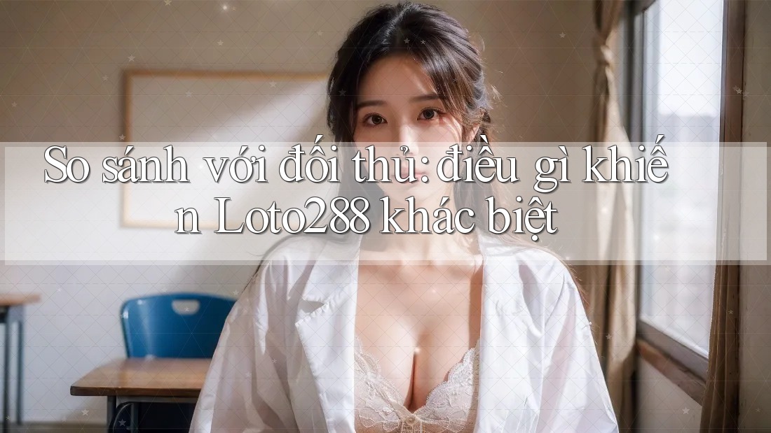 So sánh với đối thủ: điều gì khiến Loto288 khác biệt
