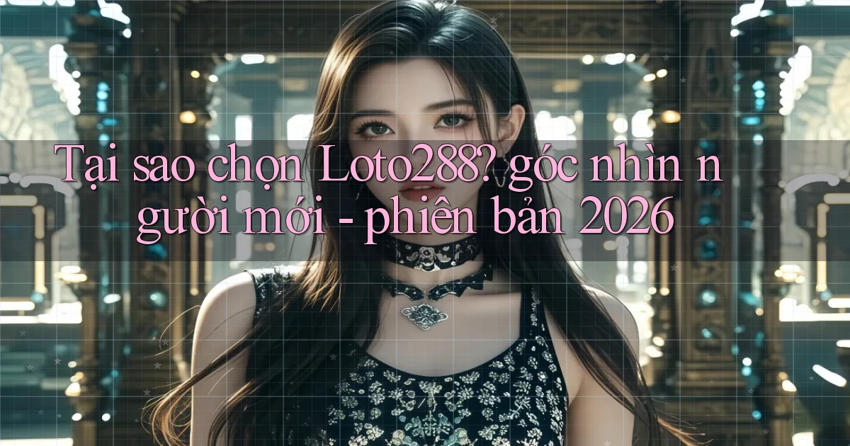 Tại sao chọn Loto288 góc nhìn người mới   phiên bản 2026