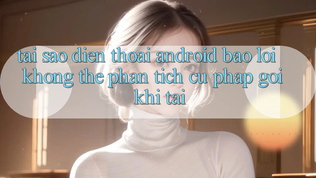 Tại sao điện thoại Android báo lỗi “Không thể phân tích cú pháp gói” khi tải?