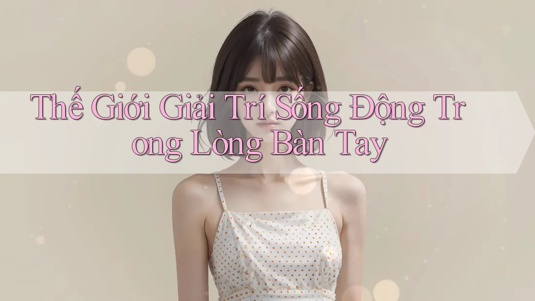Thế giới giải trí sống động trong lòng bàn tay