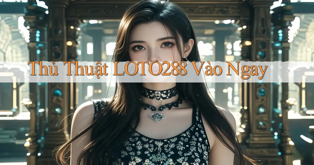 thủ thuật loto288 vào ngay