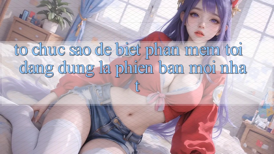 Tổ chức sao để biết phần mềm tôi đang dùng là phiên bản mới nhất?