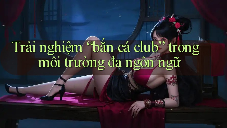 Trải nghiệm “bắn cá club” trong môi trường đa ngôn ngữ