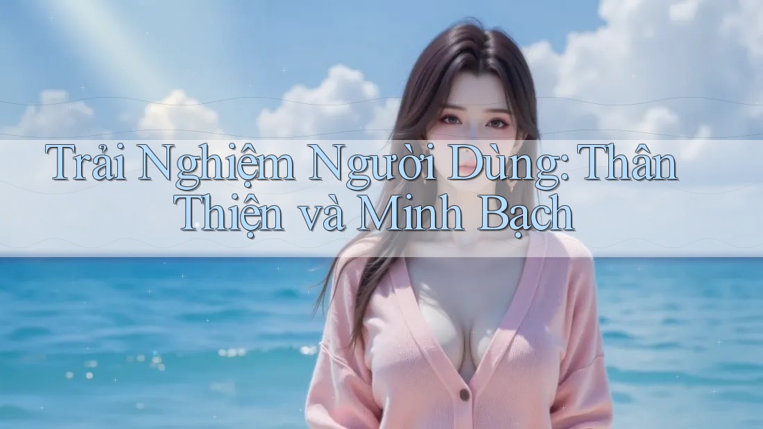 Trải Nghiệm Người Dùng: Thân Thiện Và Minh Bạch