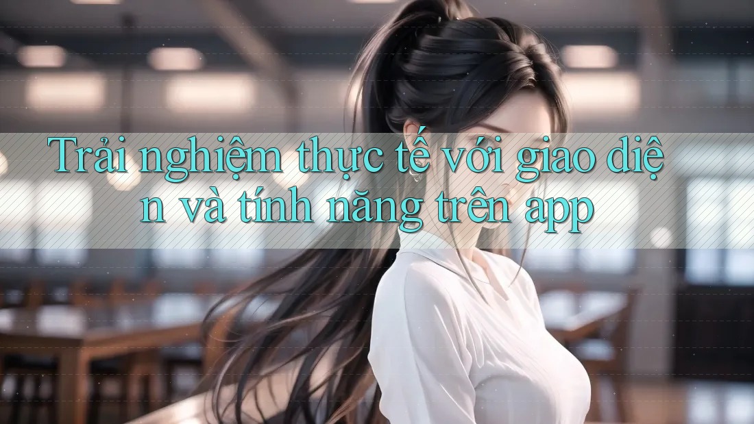Trải nghiệm thực tế với giao diện và tính năng trên app